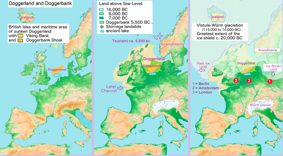 Doggerland 82478192 years ago, the storegga slide, was a landslide, that involved an estimated